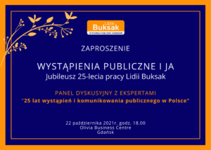 25 lat wystąpień i komunikowania publicznego w Polsce